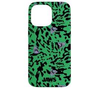 Custodia per iPhone 14 Pro Max Jaws Green Shark Camo All Over Print