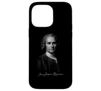 Custodia per iPhone 14 Pro Max Jean-Jacques Rousseau Classical Philosopher Ritratto