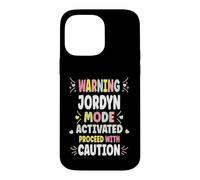 Custodia per iPhone 14 Pro Max JORDYN Personalized Women's Gift Custom JORDYN