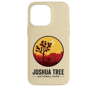 Custodia per iPhone 14 Pro Max Joshua Tree National Park Retro California Desert Tramonto