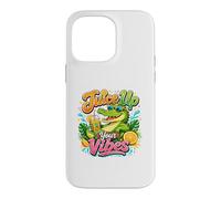Custodia per iPhone 14 Pro Max Juice Up Your Vibes Bevanda estiva alligatore