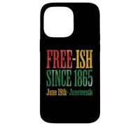 Custodia per iPhone 14 Pro Max Juneteenth Free-ish Since 1865 Freedom Day