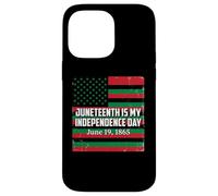Custodia per iPhone 14 Pro Max Juneteenth Freedom Day 1865 Celebration