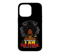 Custodia per iPhone 14 Pro Max Juneteenth La tempesta 1865 Nero Donne Nero Storia Mese