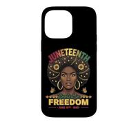 Custodia per iPhone 14 Pro Max Juneteenth Radicato nella libertà Giugno 1865 Black History Women's