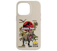 Custodia per iPhone 14 Pro Max Jurassic Park Dinosaur Breach