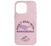 Custodia per iPhone 14 Pro Max Jurassic World Don’t Mess With Mamasaurus