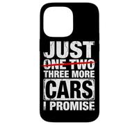 Custodia per iPhone 14 Pro Max Just One More Car I Promise - Garage divertente per appassionati di auto