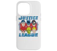 Custodia per iPhone 14 Pro Max Justice League Faces of Justice