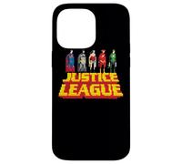 Custodia per iPhone 14 Pro Max Justice League Standing Above