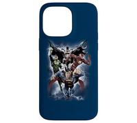 Custodia per iPhone 14 Pro Max Justice League The Coming Storm