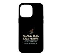 Custodia per iPhone 14 Pro Max Kalalau-Trail Challenging Pista escursionistica