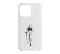 Custodia per iPhone 14 Pro Max Katana Samurai Oda Nobunaga Sakura Bloom
