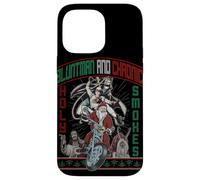 Custodia per iPhone 14 Pro Max Kevin Smith Jay & Silent Bob Xmas Holy Smokes Biker Babbo Natale