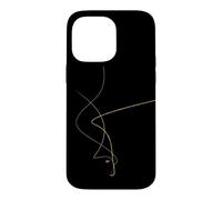 Custodia per iPhone 14 Pro Max Kintsugi Arte Giapponese Riparazione Dorata Minimalista
