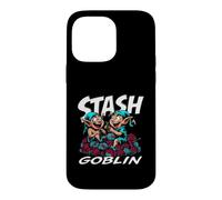 Custodia per iPhone 14 Pro Max Knitting Yarn Hoarder Stash Goblin Crochet Crafter