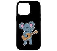 Custodia per iPhone 14 Pro Max Koala suonare la chitarra