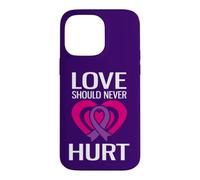 Custodia per iPhone 14 Pro Max L"amore non dovrebbe mai ferire l"abuso narcisistico Violenza domestica