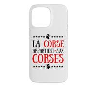 Custodia per iPhone 14 Pro Max La Corsica Appartiene alle Corsiche Isola di Bellezza Indipendenza