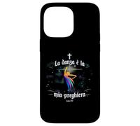 Custodia per iPhone 14 Pro Max La danza e la mia preghiera- Salmo 150 Lode Cristiana