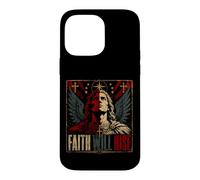 Custodia per iPhone 14 Pro Max La fede sorgerà Christian Angel Warrior Cross