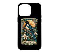 Custodia per iPhone 14 Pro Max La gazza Corvid Birdwatching Bird Lover