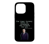 Custodia per iPhone 14 Pro Max La Grande Società poggia sull'abbondanza e sulla libertà per tutti i LBJ