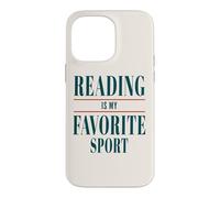 Custodia per iPhone 14 Pro Max La lettura è il mio sport preferito | Lettori e autori per gli amanti dei libri
