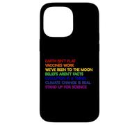 Custodia per iPhone 14 Pro Max LA TERRA NON È PIATTA STAND UP FOR SCIENCE REAL Earth Day Meme
