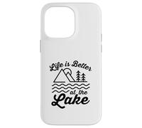 Custodia per iPhone 14 Pro Max La vita è meglio al lago all'aperto divertimento estivo