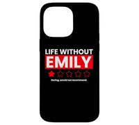 Custodia per iPhone 14 Pro Max La vita senza Emily noiosa non consiglierebbe una recensione divertente