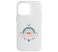 Custodia per iPhone 14 Pro Max LAGO GLENVILLE chiaro di luna arcobaleno