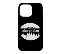 Custodia per iPhone 14 Pro Max Lake Chelan Washington Nature Vacation Souvenir Design
