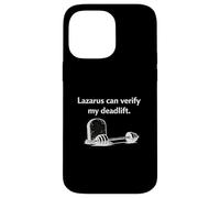 Custodia per iPhone 14 Pro Max Lazarus Verfiy Deadlift Powerlifting Fede Gesù