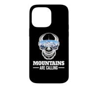 Custodia per iPhone 14 Pro Max Le montagne chiamano sci da snowboard per sport invernali