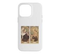 Custodia per iPhone 14 Pro Max Le stagioni - 1890 Francia Vintage Art