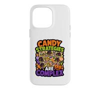 Custodia per iPhone 14 Pro Max Le strategie di caramelle sono complesse mappe di dolcetto o scherzetto di Halloween