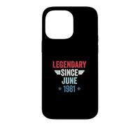 Custodia per iPhone 14 Pro Max Legendary Since June 1981