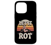 Custodia per iPhone 14 Pro Max Let It Rot Divertente Compostaggio Worm Gardening