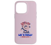 Custodia per iPhone 14 Pro Max Let's Go Let's Roll Sushi Love (Grafica divertente)