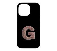 Custodia per iPhone 14 Pro Max Letter G Candy Rainbow Sprinkles Monogram Men, Women, Kids