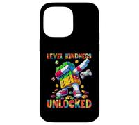 Custodia per iPhone 14 Pro Max Level Kindness Unlocked Master Builder Gamer Boys Teacher