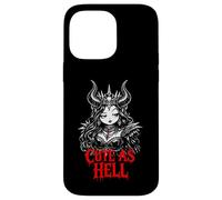 Custodia per iPhone 14 Pro Max Lilith - Angelo delle tenebre gotico