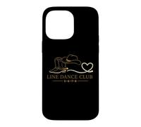 Custodia per iPhone 14 Pro Max Line Dance Country 5-6-7-8 Stile Western