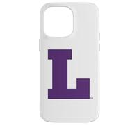 Custodia per iPhone 14 Pro Max Linfield University Wildcats Block "L" Monogram