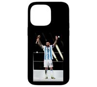 Custodia per iPhone 14 Pro Max Lionel Messi Argentina 2022 Vincitori della Coppa del Mondo del Qatar