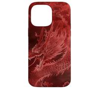 Custodia per iPhone 14 Pro Max L'ira polmonare sospesa del drago rosso