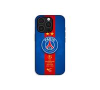 Custodia per iPhone 14 Pro Max Logo PSG Campione doppia leggenda nike rossa e blu Maniacase
