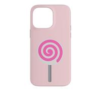 Custodia per iPhone 14 Pro Max Lollipop Sucker Lollypop costume rosa per Candy Lover