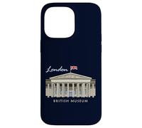 Custodia per iPhone 14 Pro Max Londra, British Museum, Disegno a mano, Inghilterra
